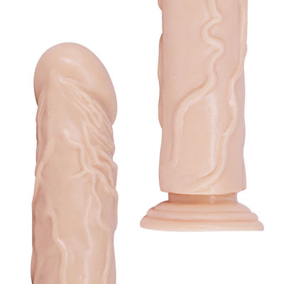 Dildo mostruoso realistico spesso flessibile realistico da 15 pollici con forte ventosa