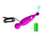 Porpora di Toy Wand Suction Toy Women Vibrater del sesso delle teste dei vibratori della donna AV-10 doppia