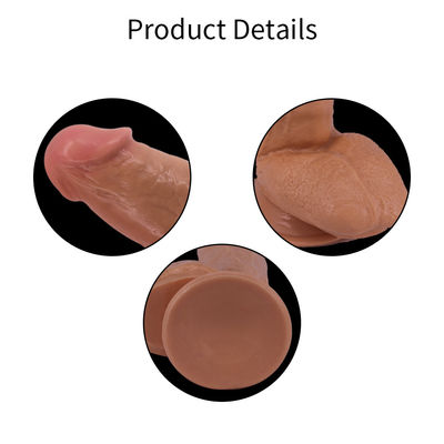 Colori personalizzati Disponibili Dildos neri di PVC per donne Giganti Giocattoli sessuali realistici