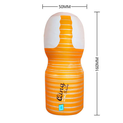 La tazza di FC-15 QZS nessun odore 160mm Mastibation maschio gioca il materiale medico del silicone