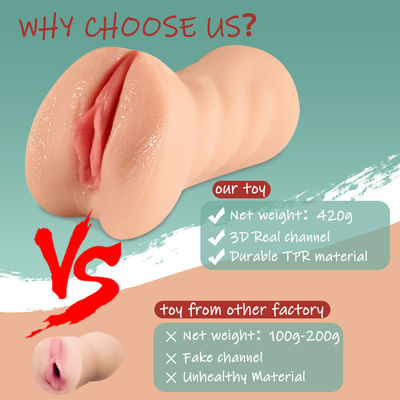 Giocattoli anali all'ingrosso del negozio adulto per il masturbatore dei prodotti del sesso degli uomini per il sesso Toy For Men Male Masturbation Aircraf della vagina dell'uomo