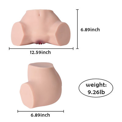 Le vendite superiori intascano bambola realistica reale del sesso del corpo dell'uomo del masturbatore 2.5kg di amore del sesso purulento della bambola la mezza