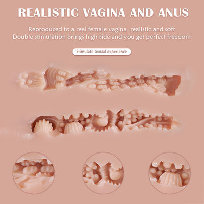 Le vendite superiori intascano bambola realistica reale del sesso del corpo dell'uomo del masturbatore 2.5kg di amore del sesso purulento della bambola la mezza
