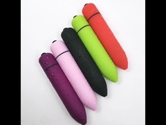 Vibratore bullet con punta angolata per stimolazione clitoridea di precisione, vibrazione discreta del rossetto ricaricabile con 10 modalità di vibrazione Stimolatore del punto G del capezzolo impermeabile Giocattoli sessuali per donne